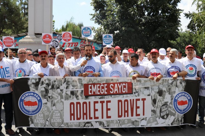 Bingöl’de “Emeğe Saygı Adalete Davet” adıyla basın açıklaması