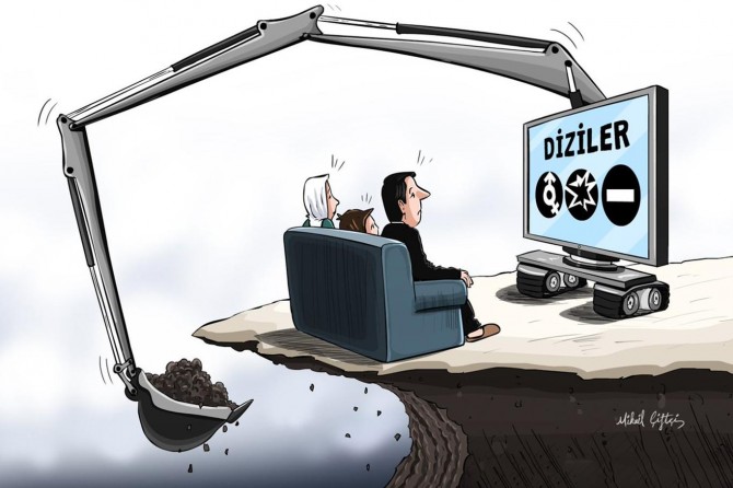 ​Kadına şiddetin sebebi o ahlaksız dizilerdir!