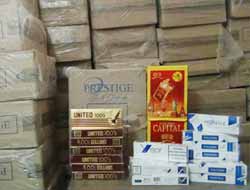 Bismil'de Kaçak Sigara Yakalandı