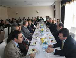 BTSO Yönetim Kurulu Bürokratlarla Bir Araya Geldi