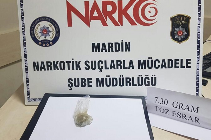 Mardin’de uyuşturucu operasyonu: 3 gözaltı