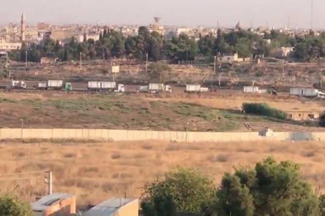 Suriye'de ABD konvoyu hareketliliği görüntülendi