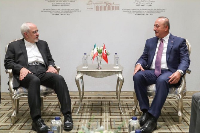 Çavuşoğlu, İran Dışişleri Bakanı ile görüştü