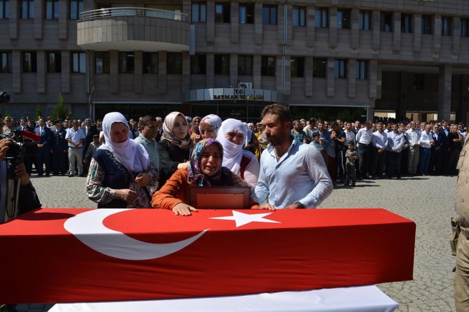 PKK saldırısında hayatını kaybeden 2 Batmanlı için tören