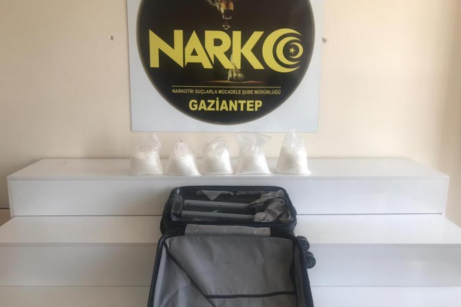 Yolcu otobüsünde uyuşturucu madde ele geçirildi