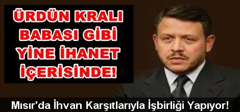 Mısır'da İhvan Karşıtlarıyla İşbirliği Yapıyor!
