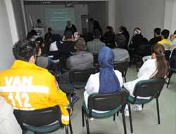 Van İpekyolu Hastanesi'nde Hizmet İçi Eğitim