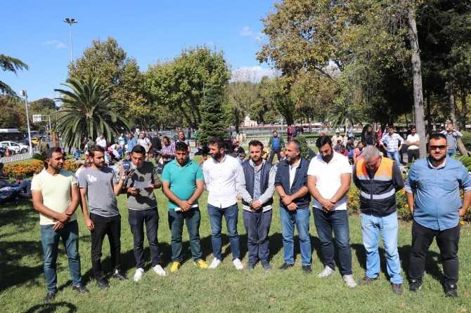 İBB’den çıkarılan işçilerin aileleri de eyleme katıldı