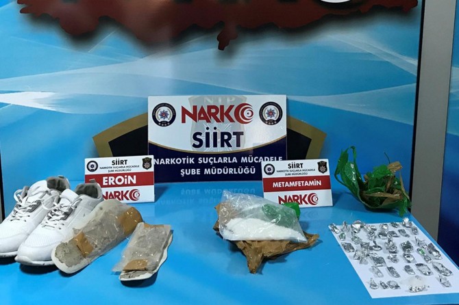 Siirt’te uyuşturucu madde ele geçirildi