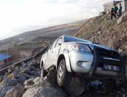 Şırnak Anadolu Öğretmen Lisesi yakınındaki kaza korkuttu foto