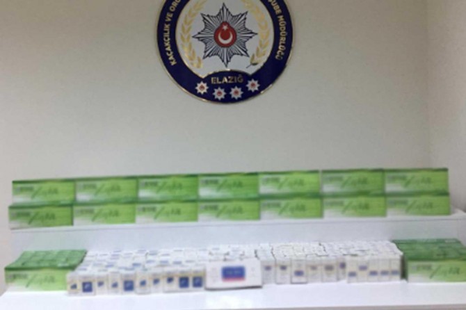 Gümrük kaçağı sigara operasyonu