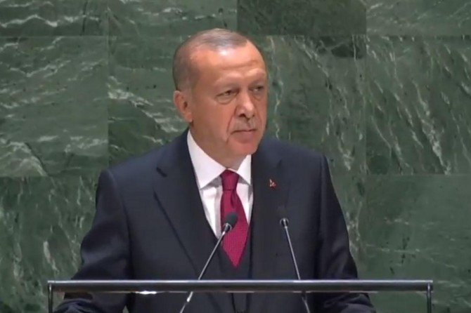 Cumhurbaşkanı Erdoğan BM Genel Kurulu'nda konuştu