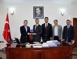 THOF Başkan Vekili Vali Toprak'ı Makamında Ziyaret Etti