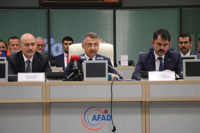 Cumhurbaşkanı Yardımcısı Oktay: Hasarlı bina sayısı 473