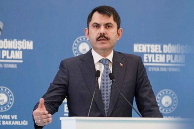 Bakan Kurum: Kaçak yapıların yıkımı başlayacak