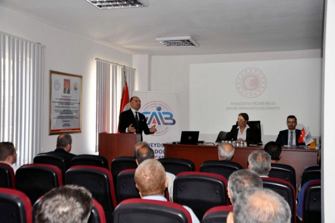 Mardin’de “dış ticaret” bilgilendirme semineri