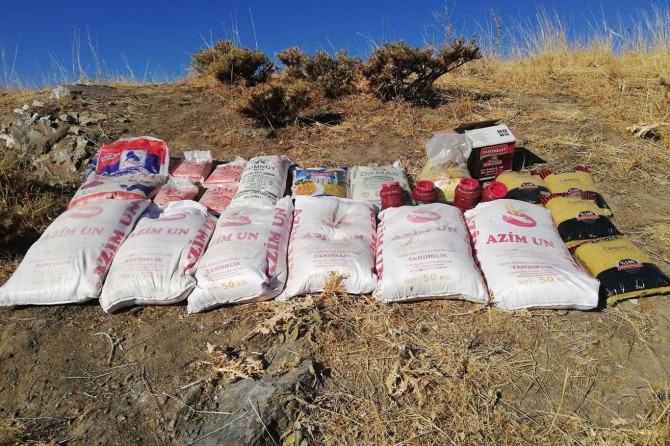 PKK’ye ait yaşam malzemesi ele geçirildi
