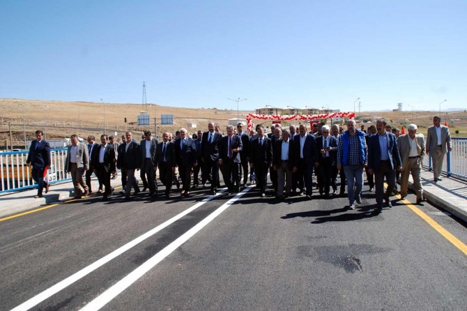 Termal turizm için yapılan köprünün açılışı yapıldı