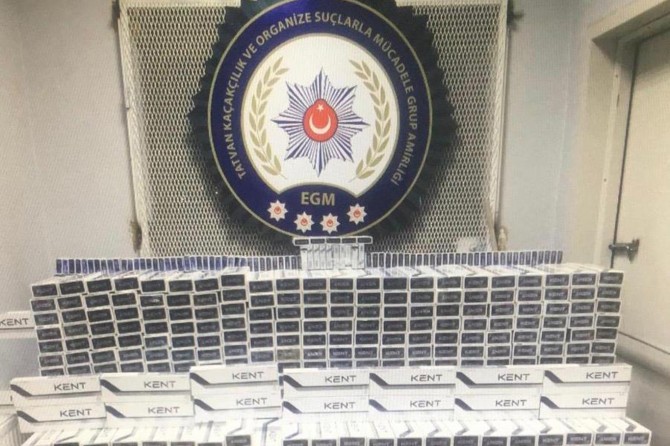 46 hezar paket cixareyên qeçax hatin bidestxistin