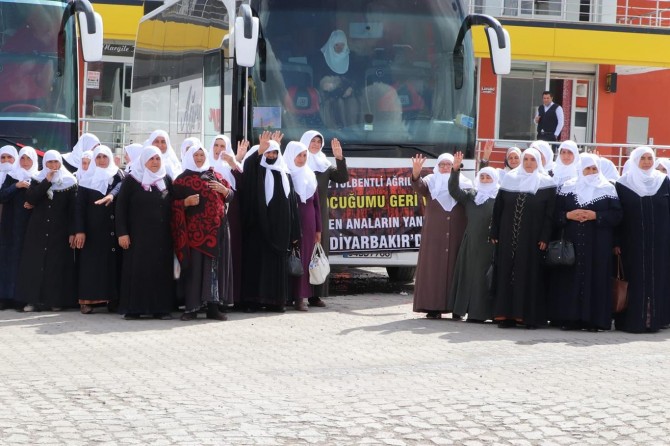 Diyarbakır’daki annelere Ağrı'dan destek