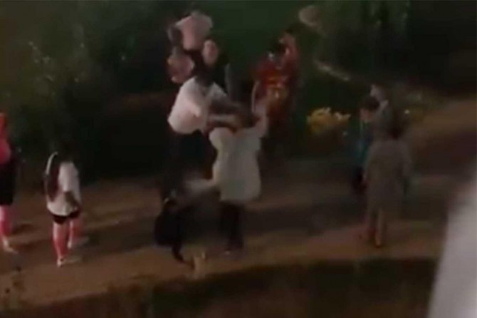 House arrest for the suspect who slapped a child