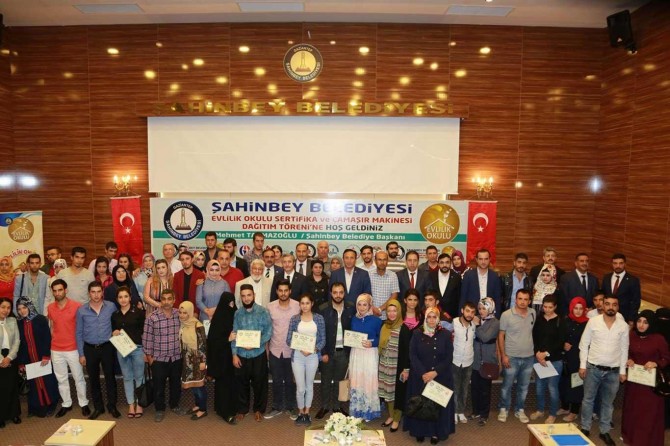 Gaziantep'te 30 bin çift Evlilik Okulu'nda eğitim aldı