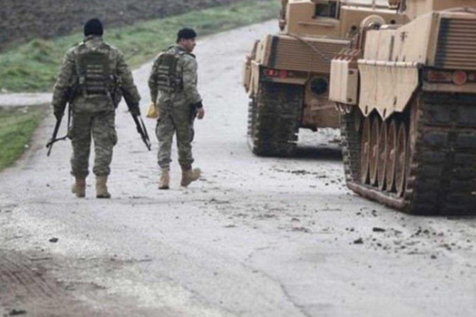 Azez’de 5 asker yaralandı