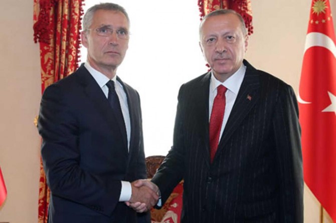 Cumhurbaşkanı Erdoğan, NATO Genel Sekreteri Stoltenberg'i kabul etti