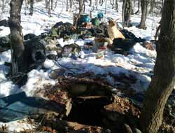 Bingöl'de PKK'lilere Ait Sığınaklar İmha Edildi