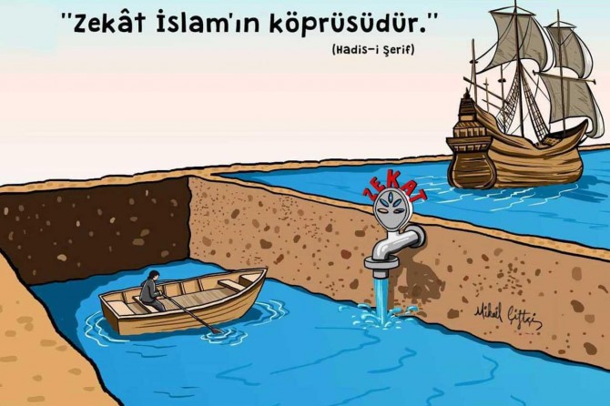 Zekât dünyanın dengesini muhafaza etmek içindir