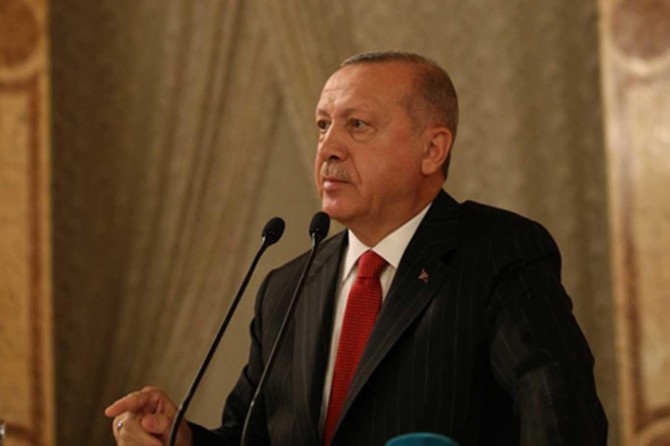 Cumhurbaşkanı Erdoğan: 109 kilometrekare kontrol altında