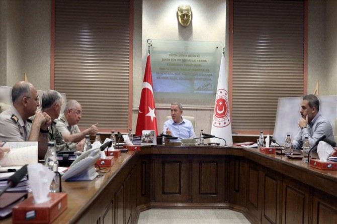 MSB'de harekât toplantısı