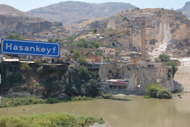 Dünya medyasında sular altında kalacak olan Hasankeyf