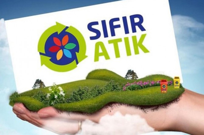 Sıfır Atık Projesi ile binlerce kilogram atık toplandı