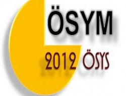 ÖSYM'den 2013 sınav tarihleri