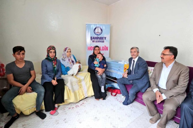 111 bin 111'inci bebeğe hoş geldin ziyareti