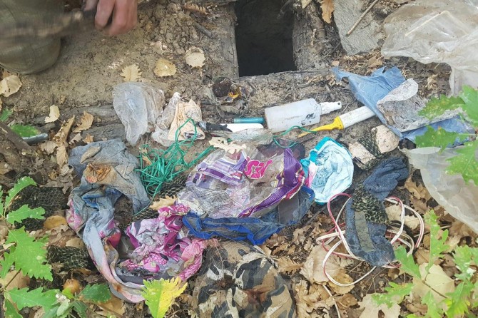 PKK'ye ait sığınak ve depo imha edildi