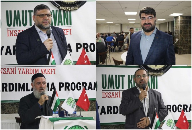 Umut Kervanı Gazzeli gazilerle bir araya geldi