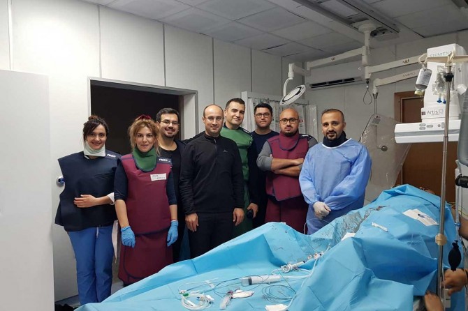 Ağrı Devlet Hastanesinde ilk anjiyo başarıyla yapıldı