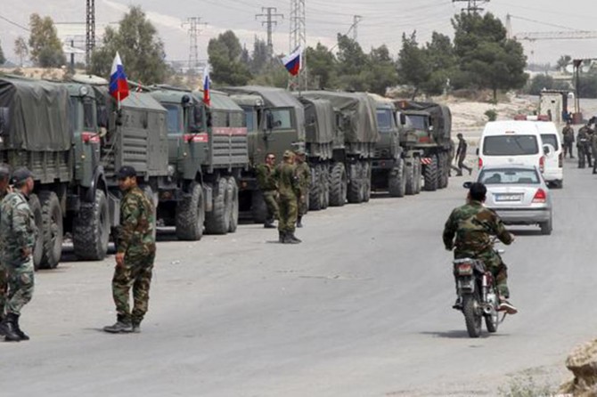 Russian military police begin to patrol in northern Syria