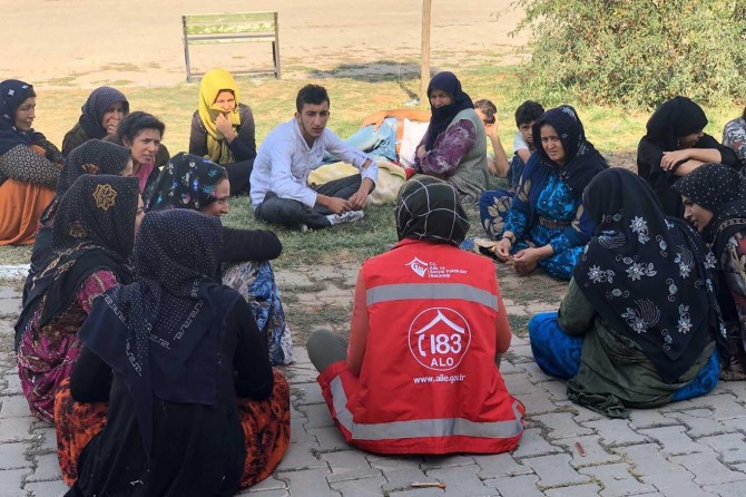 Harekat kapsamında 4 bin 733 kişiye psiko-sosyal destek verildi