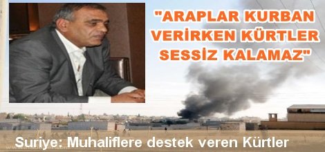 Suriye: Muhaliflere destek veren Kürtler