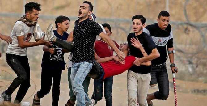 77 injured in Gaza's March of Return