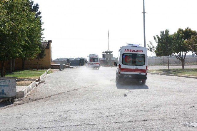 Tel Abyad'da bomba yüklü motosiklet patlatıldı