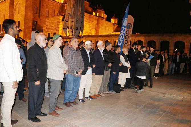 Keşmir işgali 72'inci yılında İstanbul'da protesto edildi