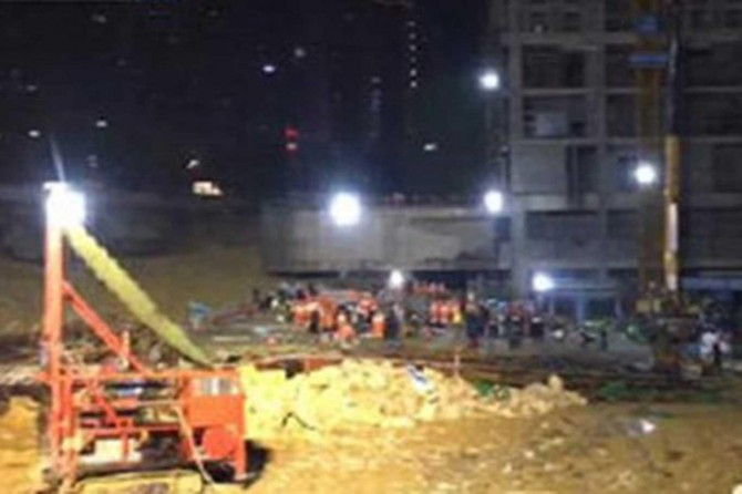 Çin'de inşaat çöktü: 8 ölü 2 yaralı