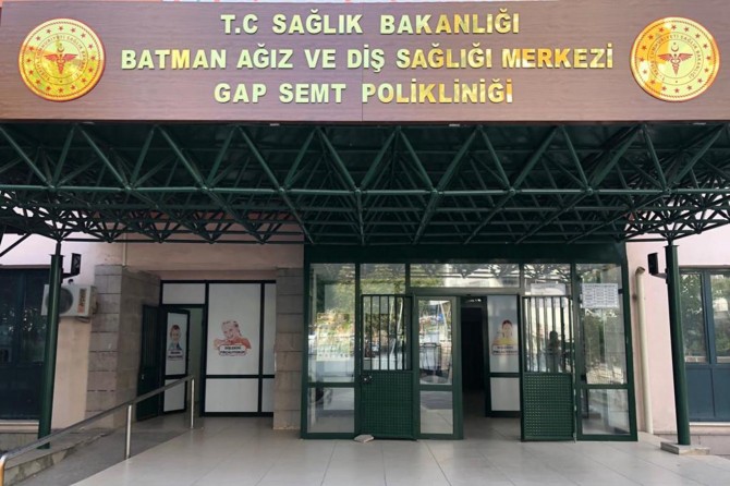 Batman Ağız ve Diş Sağlığı Semt Polikliniği hasta kabulüne hazır