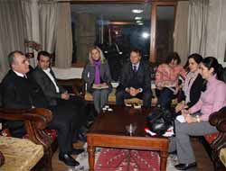 Büyükelçilik Temsilcileri Midyat'ı Ziyaret Etti