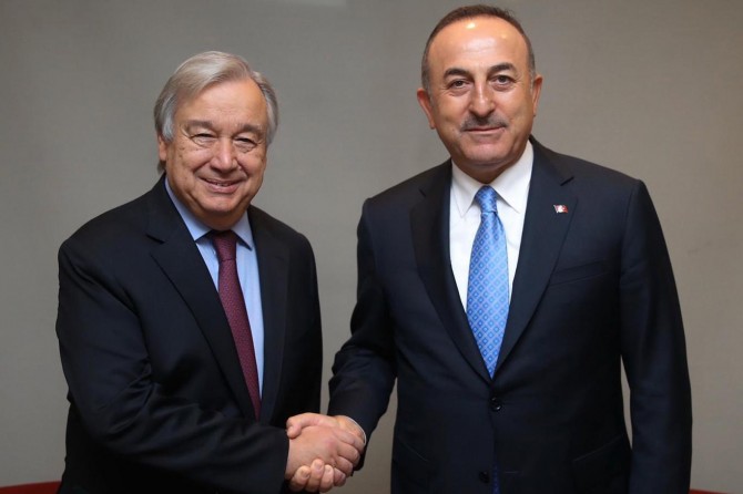 Çavuşoğlu: Suriye, Filistin ve Kıbrıs meselelerini değerlendirdik