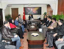 Irak'tan Dönen TISİAD Heyetinden Kaymakama Ziyaret